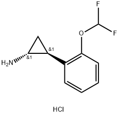 trans-2-[2-(difluoromethoxy)phenyl]cyclopropan-1-amine hydrochloride