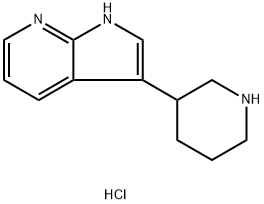 3-{1H-pyrrolo[2,3-b]pyridin-3-yl}piperidine dihydrochloride