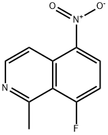 Isoquinoline, 8-fluoro-1-methyl-5-nitro-