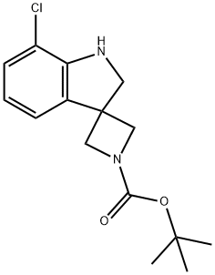 Spiro[azetidine-3,3'-[3H]indole]-1-carboxylic acid, 7'-chloro-1',2'-dihydro-, 1,1-dimethylethyl ester