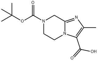 7-(tert-butoxycarbonyl)-2-methyl-5,6,7,8-tetrahydroimidazo[1,2-a]pyrazine-3-carboxylic acid