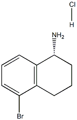 (R)-5-bromo-1,2,3,4-tetrahydronaphthalen-1-amine hydrochloride