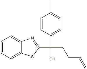 1-(benzo[d]thiazol-2-yl)-1-(p-tolyl)pent-4-en-1-ol