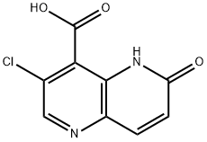 1,5-Naphthyridine-4-carboxylic acid, 3-chloro-5,6-dihydro-6-oxo-