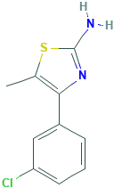 4-(3-Chloro-phenyl)-5- methyl-thiazol-2-ylamine