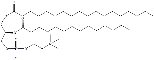 1-硬脂酰基-2-肉豆蔻酰基-SN-甘油-3-磷酸胆碱