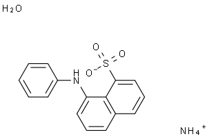 8-Anilino-1-naphthalenesulfonic  acid  hydrate  ammonium  salt