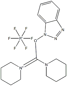 1-(((1H-Benzo[d][1,2,3]triazol-1-yl)oxy)(piperidin-1-yl)methylene)piperidin-1-ium hexafluorophosphate(V)