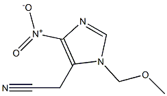 (3-Methoxymethyl-5-nitro-3H-imidazol-4-yl)-acetonitrile