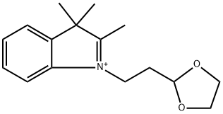 3H-Indolium, 1-[2-(1,3-dioxolan-2-yl)ethyl]-2,3,3-trimethyl-