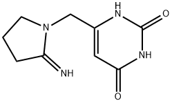 2,4(1H,3H)-Pyrimidinedione, 6-[(2-imino-1-pyrrolidinyl)methyl]-