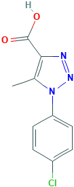 1-(4-Chloro-phenyl)-5-methyl-1H-[1,2,3]triazole-4-carboxylic acid