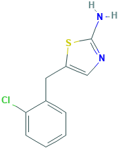 5-[(2-氯苯基)甲基]-2-噻唑胺