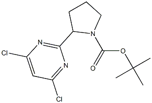 叔-丁基 2-(4,6-二氯嘧啶-2-基)吡咯烷-1-甲酸基酯