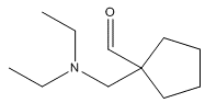 1-[(Diethylamino)Methyl]Cyclopentanecarboxaldehyde