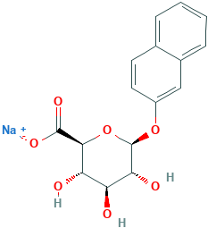 2-NAPHTHYL-BETA-D-GLUCURONIC ACID, SODIUM SALT