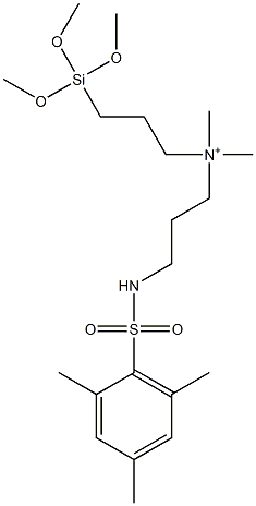 1-PROPANAMINIUM, N,N-DIMETHYL-N-[3-(TRIMETHOXYSILYL)PROPYL]-3-[[(2,4,6-TRIMETHYLPHENYL)SULFONYL]AMIN