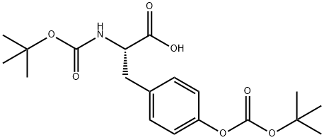 (S)-2-((叔丁氧羰基)氨基)-3-(4-((叔丁氧羰基)氧基)苯基)丙酸