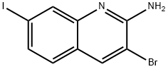 3-Bromo-7-iodoquinolin-2-amine