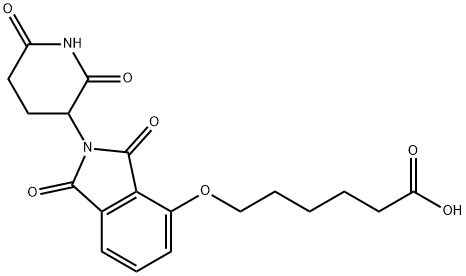 6-((2-(2,6-二氧代哌啶-3-基)-1,3-二氧代异吲哚啉-4-基)氧基)己酸