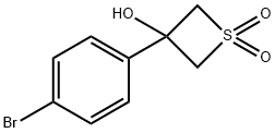 3-(4-bromophenyl)-3-hydroxythietane 1,1-dioxide