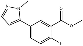 Methyl 2-Fluoro-5-(1-methyl-5-pyrazolyl)benzoate