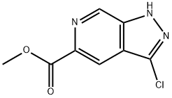 3-Chloro-1H-pyrazolo[3,4-c]pyridine-5-carboxylic acid methyl ester