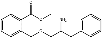 Benzoic acid, 2-[(2-amino-3-phenylpropoxy)methyl]-, methyl ester