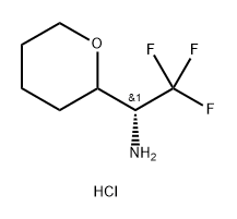 2H-Pyran-2-methanamine, tetrahydro-α-(trifluoromethyl)-, hydrochloride (1:1), (α…