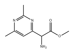 methyl 2-amino-2-(2,6-dimethylpyrimidin-4-yl)acetate