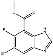 Methyl 6-bromo-5-fluoro-1H-benzimidazole-4-carboxylate