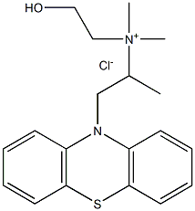 N-(2-hydroxyethyl)-N,N-dimethyl-1-(10H-phenothiazin-10-yl)propan-2-aminium chloride