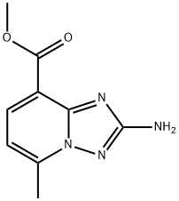 methyl 2-amino-5-methyl-[1,2,4]triazolo[1,5-a]pyridine-8-carboxylate