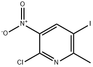 2-Chloro-5-iodo-6-methyl-3-nitro-pyridine