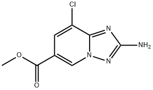 methyl 2-amino-8-chloro-[1,2,4]triazolo[1,5-a]pyridine-6-carboxylate