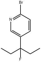 2-溴-5-(3-氟-3-戊基)吡啶