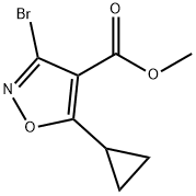 Methyl 3-Bromo-5-cyclopropylisoxazole-4-carboxylate