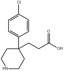 3-(4-(4-chlorophenyl)piperidin-4-yl)propanoic acid