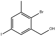 2-Bromo-5-iodo-3-methylbenzylalcohol