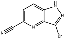 3-溴-1H-吡唑并[4,3-b]吡啶-5-甲腈