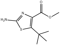 4-Thiazolecarboxylic acid, 2-amino-5-(1,1-dimethylethyl)-, methyl ester