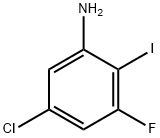 Benzenamine, 5-chloro-3-fluoro-2-iodo-