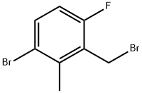 1-bromo-3-(bromomethyl)-4-fluoro-2-methylbenzene