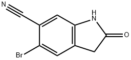 5-Bromo-2-oxo-2,3-dihydro-1H-indole-6-carbonitrile