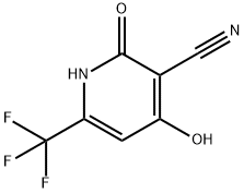 3-Pyridinecarbonitrile, 1,2-dihydro-4-hydroxy-2-oxo-6-(trifluoromethyl)-