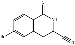 3-Isoquinolinecarbonitrile, 6-bromo-1,2,3,4-tetrahydro-1-oxo-