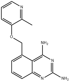 5-(((2-methylpyridin-3-yl)oxy)methyl)quinazoline-2,4-diamine