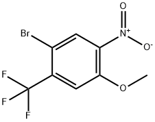 Benzene, 1-bromo-4-methoxy-5-nitro-2-(trifluoromethyl)-