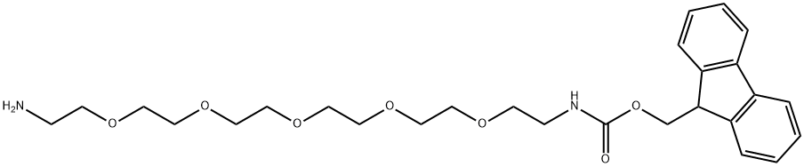 5,8,11,14,17-Pentaoxa-2-azanonadecanoic acid, 19-amino-, 9H-fluoren-9-ylmethyl ester