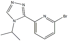 2-bromo-6-(4-isopropyl-4H-1,2,4-triazol-3-yl)pyridine